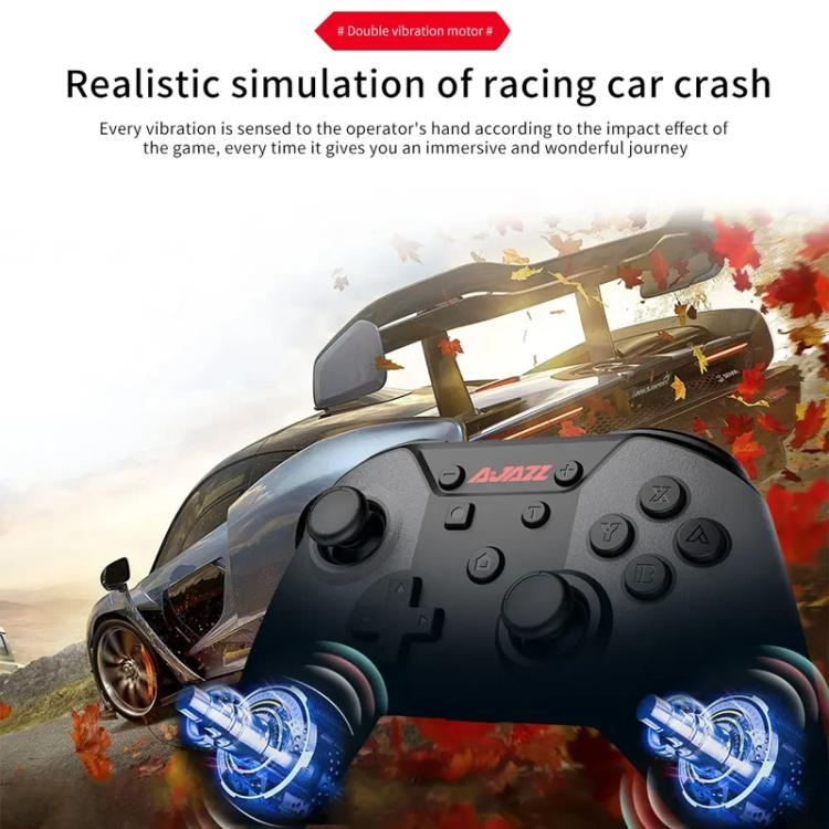 Ajazz AG180 Wireless Bluetooth + Wired Dual Mode Gamepad For Switch / PC / Android / IOS
