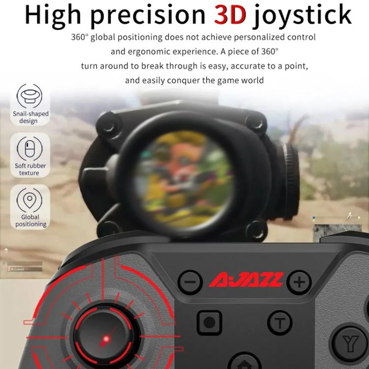 Ajazz AG180 Wireless Bluetooth + Wired Dual Mode Gamepad For Switch / PC / Android / IOS