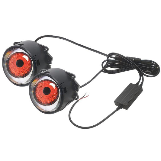 3-Inch Car Motorcycle LED Demon Eye Light Modification, For Two