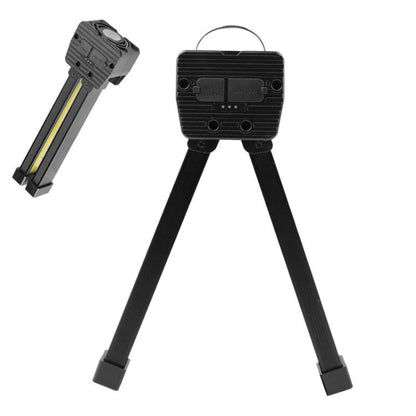 Double-Sided COB 90-Degree Folding Work Light Magnet With Hook Maintenance Light
