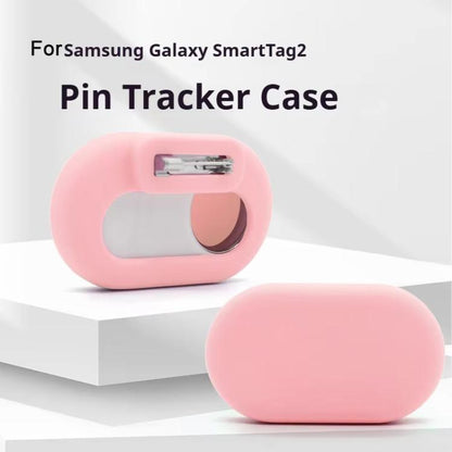 For Samsung Galaxy SmartTag 2 Tracker Silicone Protective Case With Pin Locator Protective Cover