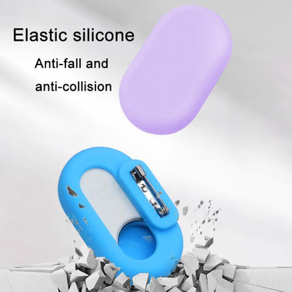 For Samsung Galaxy SmartTag 2 Tracker Silicone Protective Case With Pin Locator Protective Cover