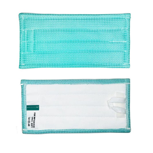 ملحقات قماش التنظيف لمكنسة فورورك الكهربائية: قماش تنظيف أزرق SP520، قماش تنظيف أزرق SP600، قماش تنظيف جاف رمادي SP600، قماش ناعم أخضر SP600، قماش متعدد الاستخدامات أخضر SP520