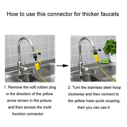 For Karcher Car Washer Gardening Accessories 4 / 5 Point Universal Faucet Adaptor