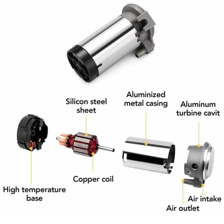 Compresseur de pompe à air avertisseur sonore électrique de voiture 12V, argent 12V