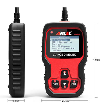 Ancel VD500 pour outil d'analyse de diagnostic automobile Volkswagen / Audi / Skoda / Seat