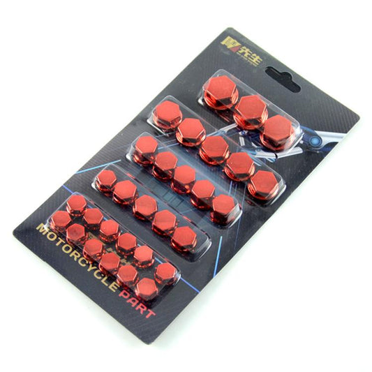 Piezas de modificación de motocicletas, tapa de tornillo, piezas decorativas, motor de scooter, tuerca de tornillo, tapa, cubierta