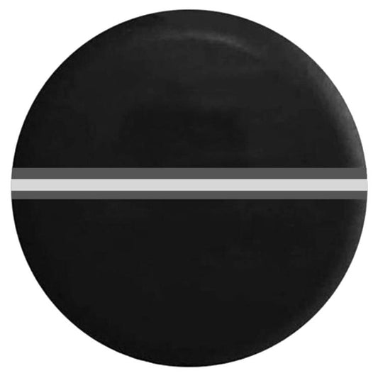 Protector de neumáticos de coche de piel sintética gruesa con rayas reflectantes, 14, 15, 16 y 17 pulgadas