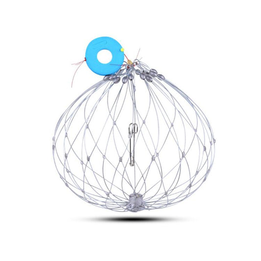 Automatically Retractable Crab Cage Wire Crab Opening And Closing Cage, Diameter 52cm/16 Strands, Diameter 52cm/20 Strands, Diameter 62cm/20 Strands, Diameter 72cm/20 Strands