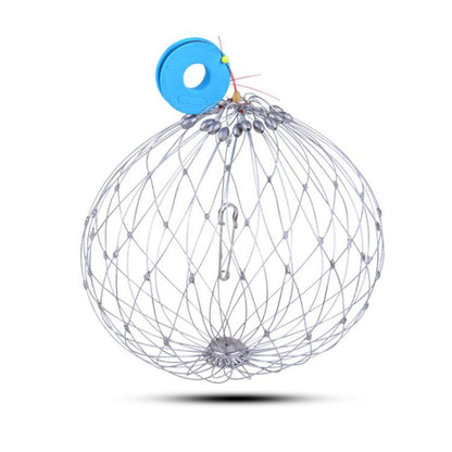 Automatically Retractable Crab Cage Wire Crab Opening And Closing Cage, Diameter 52cm/16 Strands, Diameter 52cm/20 Strands, Diameter 62cm/20 Strands, Diameter 72cm/20 Strands