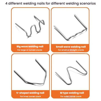 Car Bumper Welding Plastic Welding Tools Welding Wire Patch Nail Hot Stapler Repair Welder, US Plug, EU Plug, AU Plug, UK Plug