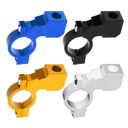 Motorcycle Modified Rear View Mirror Bracket Holder Clamp E-Bike Mirror Mount Reflector Clamp