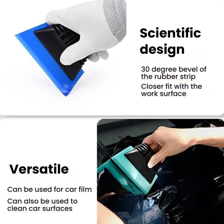 Car Film Scraper Auto Window Tinting Tool Solar Film Car Clothes Wiper Rubber Silicone Soft Wiper