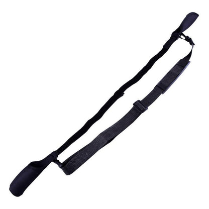 Sangle de canne à pêche réglable haute élasticité, housse de protection de canne à pêche, 59-130cm sans sangles, 59-130cm avec sangles, 40-75cm sans sangles