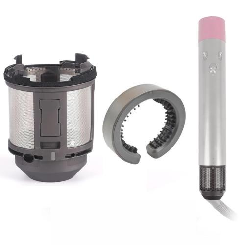 Pour pièces de réparation de filtre intérieur Dyson Airwrap HS01 HS05 Hair Styler, filtre intérieur + brosse de nettoyage