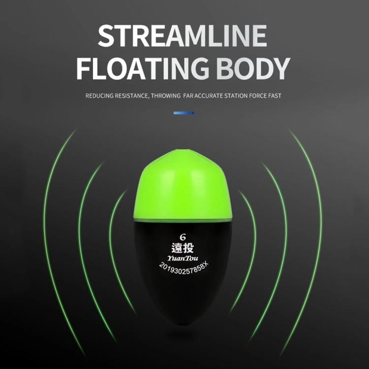 Flotteur Lumineux Électronique pour Pêche de Nuit Pêche en Mer ABS Anti-Chute, 1, 2, 3, 4, 5, 6, 7, 8, 9, 10