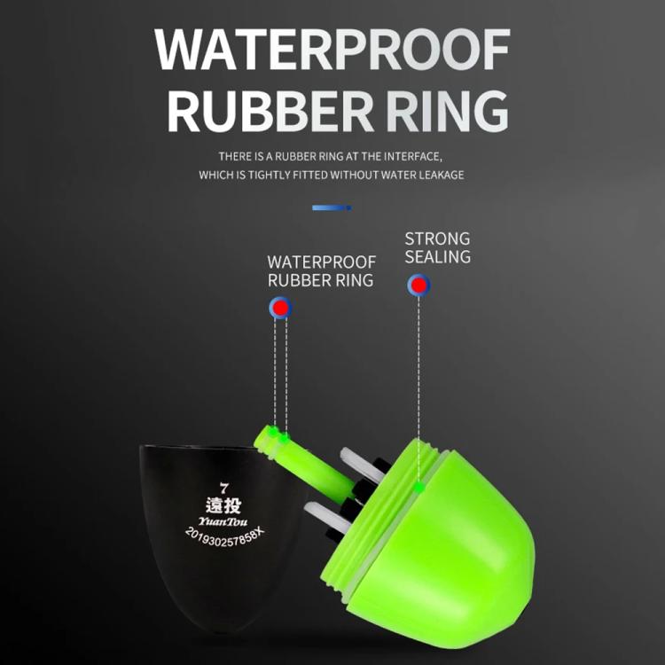 Flotteur Lumineux Électronique pour Pêche de Nuit Pêche en Mer ABS Anti-Chute, 1, 2, 3, 4, 5, 6, 7, 8, 9, 10