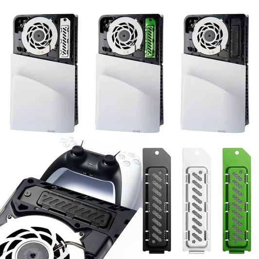 For PS5 Slim / PS5 Pro M.2 SSD Heatsink Dust Cover Expansion Slot Radiator, Heatsink Dust Cover Green, Heatsink Dust Cover Black, Heatsink Dust Cover Silver