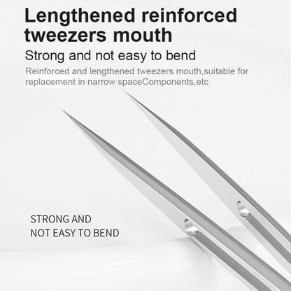 Non-magnetic Stainless Steel Tweezers, MaAnt SS-A, MaAnt SS-A1