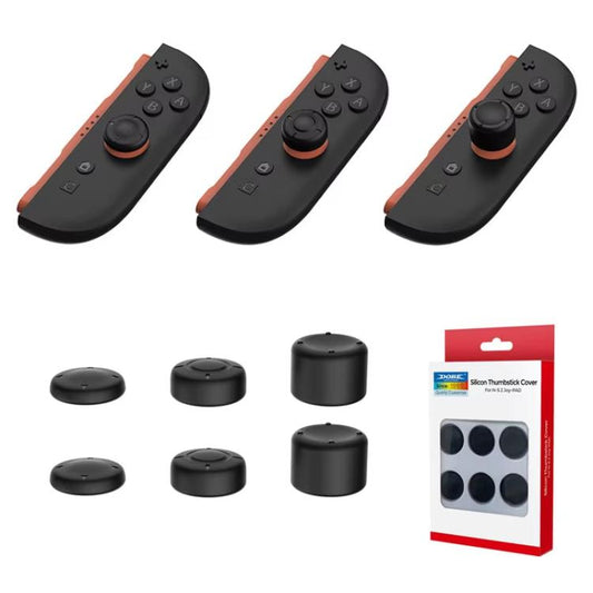 For Switch 2 Console DOBE 6pcs /Pack Joystick Cap Heightening Cap Set, Joystick Cap