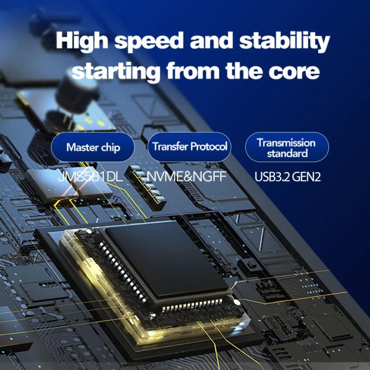 Blueendless M.2 Nvme/Sata Dual-Protocol Hard Disk Box HUB, 4K60Hz+USB 10G x 2+Type-C 10G+PD100W, USB 10G x 2 + Type-C 10G + 5V2A, USB2.0 x 2 + SD/TF2.0