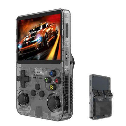 R36S Retro Handheld Game Console Linux System 3.5-Inch Screen Single TF Card Version, 64G, 128G