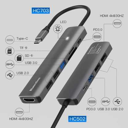 Blueendless Multifunctional Type-C Docking Station