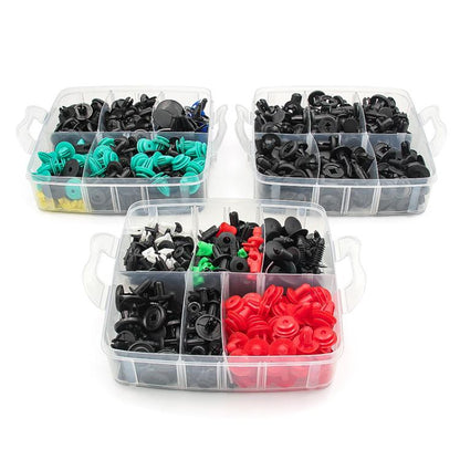 Car Retainer Clips Fasteners Remover Kit Automotive Clips Set, 680pcs /Set