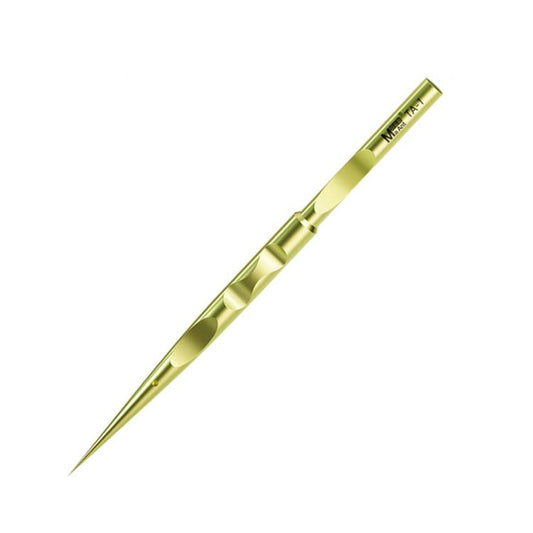 MaAnt Titanium Pincet Antistatisch Klein Clip Vogelnest Haarpluk Roze Prikclip Reparatietool, Recht, Gebogen