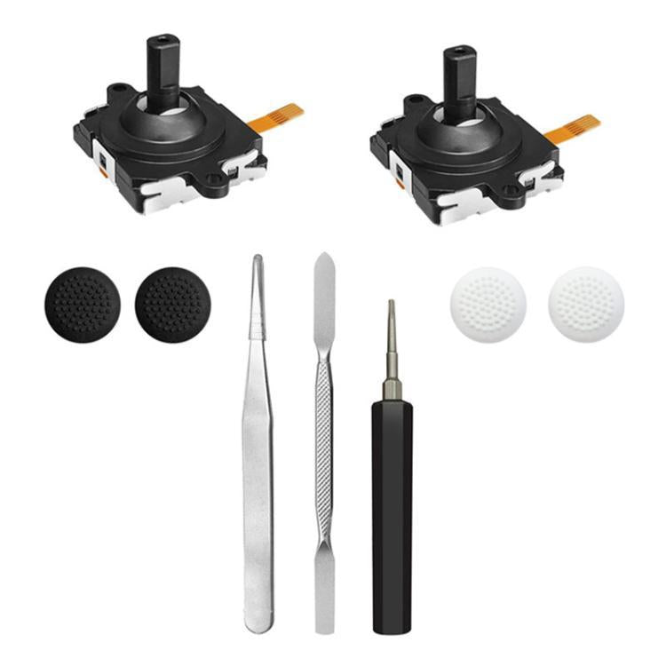For Meta Quest 2 Repair Tool Set Handle Joystick Replacement Parts, 5 In 1, 14 In 1 C Type, 13 In 1, 14 In 1 B Type, 12 In 1, 10 In 1 A Type, 10 In 1 B Type, 14 In 1 4pcs Joystick Type, 14 In 1 A Type