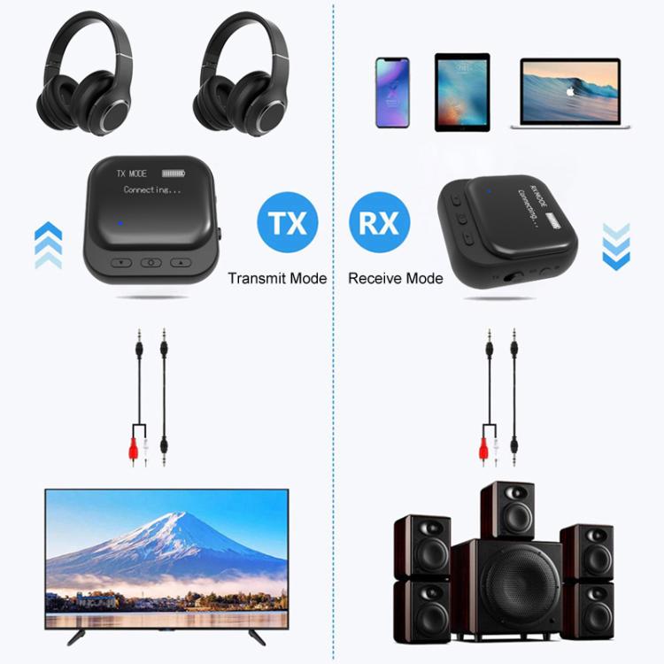 TR82 Bluetooth 5.2 Display Receiver Transmit And Receive 2 In 1 Adapter