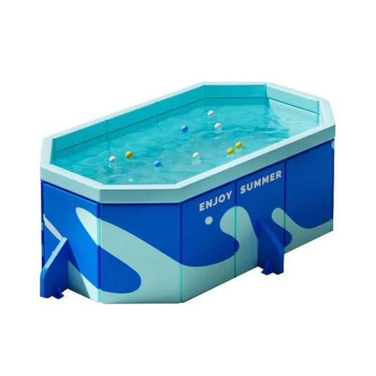 Children Home Free Inflatable Swimming Pool Foldable Outdoor Bracket Play Pool, 1.6m, 2.2m, 2.6m, 3.2m