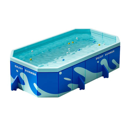 Piscine hors sol à support gonflable pliable pour enfants, 1,6 m, 2,2 m, 2,6 m, 3,2 m