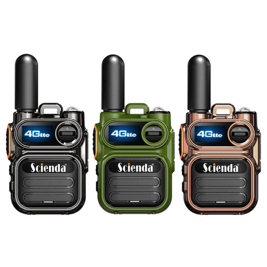 Scienda G388 Global-PTT 4G Two-way Wireless Walkie-talkie Portable Remote Communicator