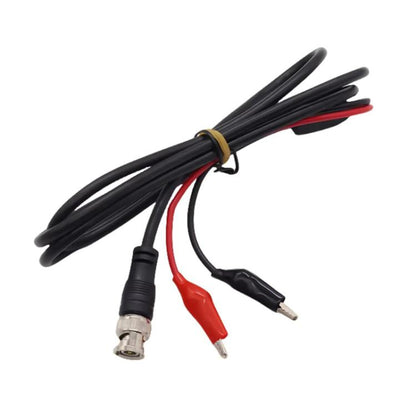 BNC Male To 2 Crocodile Clip Oscilloscope Probe Cable Q9 Signal Test Cable, 0.5m, 1m, 1.5m