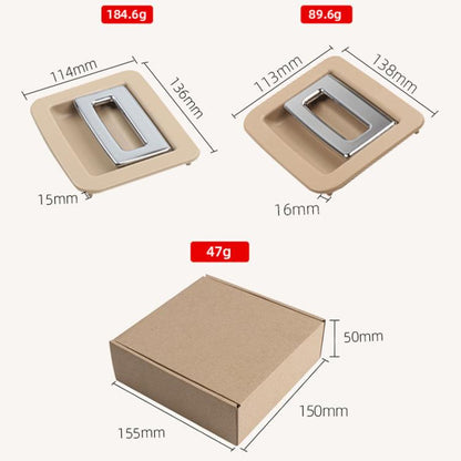 For 2010-2016 Porsche Cayenne / Paramera Car Boot Carpet Buckle Trunk Puller 95855111500, Plastic Model Black, Plastic Model Beige, Metal Model Black, Metal Model Beige