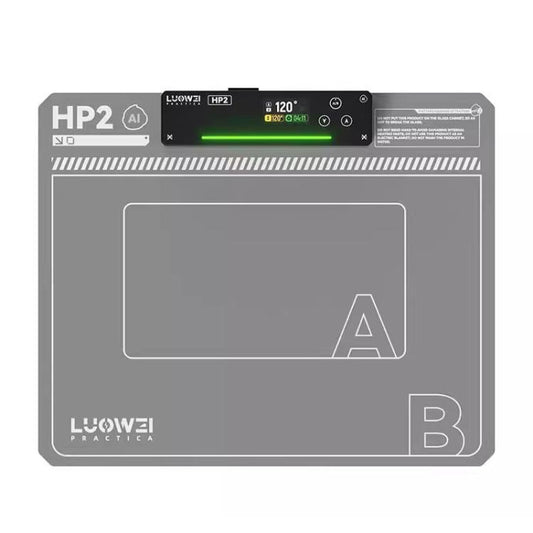 Mesa calefactora de pantalla LUOWEI HP2, temperatura constante, extracción de pantalla, cambio de pantalla de teléfono, tableta, separación térmica, enchufe UE, enchufe EE. UU.