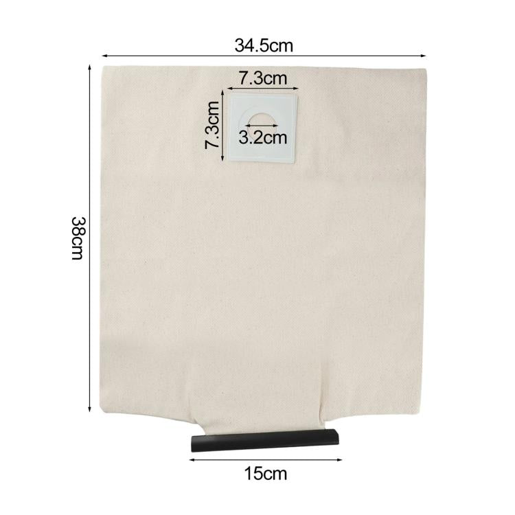 For Nilfisk VP100 / VP200 / VP300 Vacuum Cleaner Reusable Cloth Dust Bag
