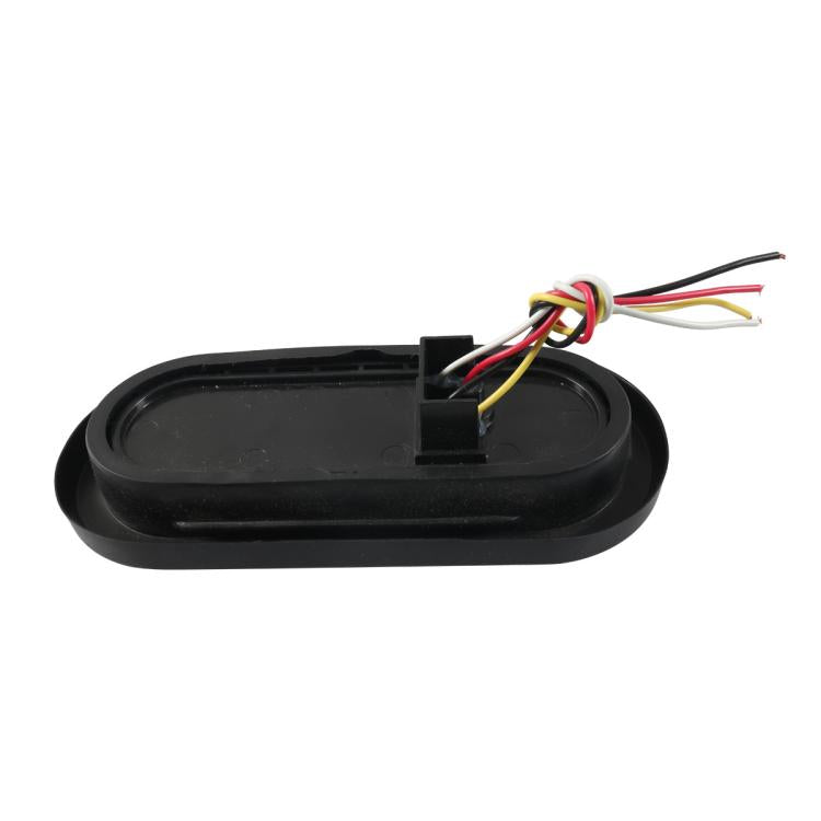 6 Inch Trailer Taillight 12V Multi-function RV Width Light, 1pc, 2pcs+Heat Shrink Tube