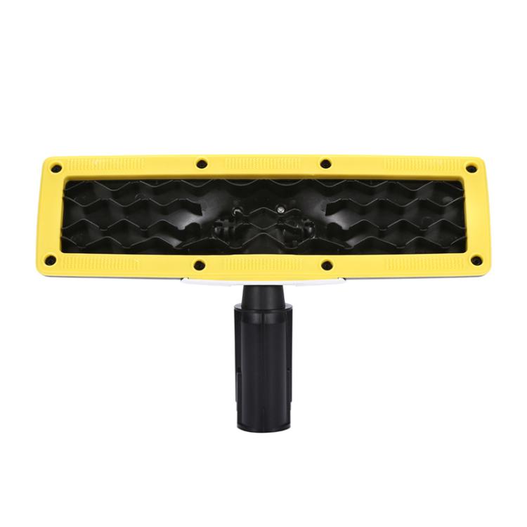 For Karcher SC3upright Steam Cleaner Magic Floor Brush, Black White, Black White+2 Cloths