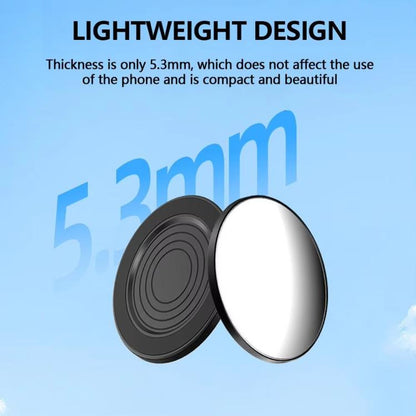 HEPAIL 101D-A Cell Phone Magnetic Selfie Mirror Magsaef Rear HD Photo Assist Convex Mirror