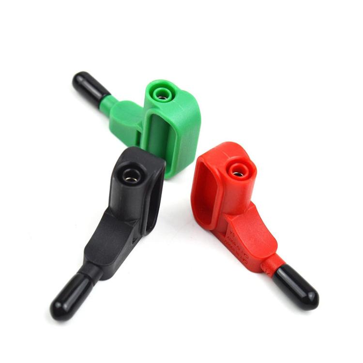 4mm Multimeter Solder-Free Magnetic Suction Head Terminal, Red, Black, Green