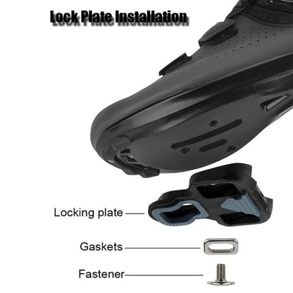 RACEWORK R358 Road Bike Self-locking Pedal Bearing Bicycle Pedal, For LOOK system, For SPD system