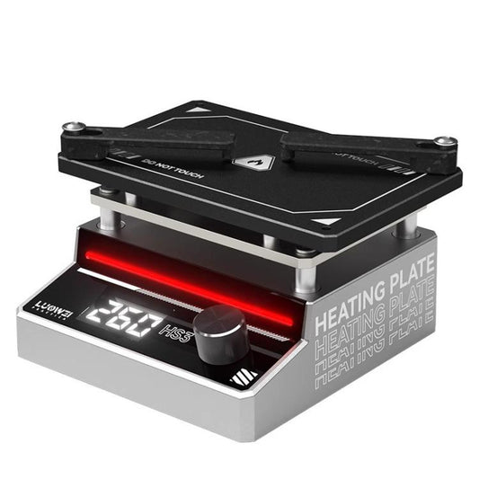 LUOWEI HS3 Universal Preheating Heating Station Layered Lamination Tinning Degumming Heating Station, US Plug, EU Plug