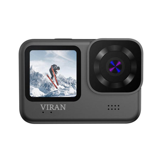 VIRAN V11 Caméra sportive antichoc à six axes et à double écran couleur, étanche IP68 5K HD, V11