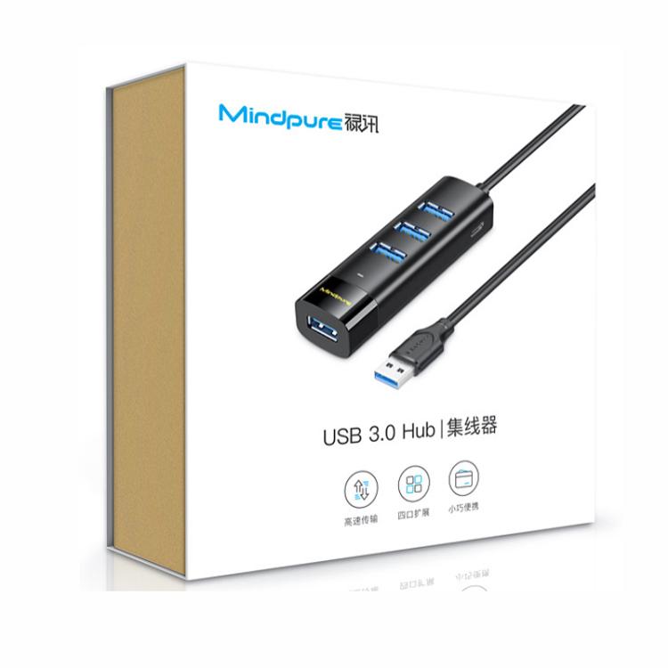 To 4-port USB3.0 Long Hub Docking Station Splitter, Mindpure US022 0.3m USB, Mindpure US022 1m USB, Mindpure US022 1.5m USB, Mindpure US023 0.3m Type-C, Mindpure US023 1m Type-C, Mindpure US023 1.5m Type-C