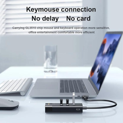 To 4-port USB3.0 Long Hub Docking Station Splitter, Mindpure US022 0.3m USB, Mindpure US022 1m USB, Mindpure US022 1.5m USB, Mindpure US023 0.3m Type-C, Mindpure US023 1m Type-C, Mindpure US023 1.5m Type-C