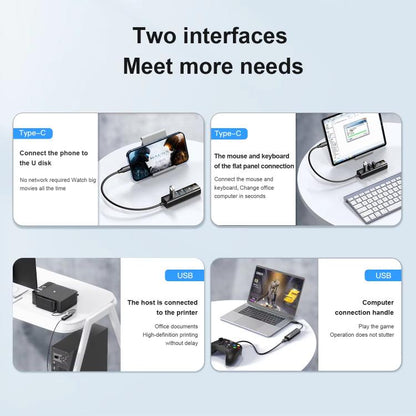 To 4-port USB3.0 Long Hub Docking Station Splitter, Mindpure US022 0.3m USB, Mindpure US022 1m USB, Mindpure US022 1.5m USB, Mindpure US023 0.3m Type-C, Mindpure US023 1m Type-C, Mindpure US023 1.5m Type-C