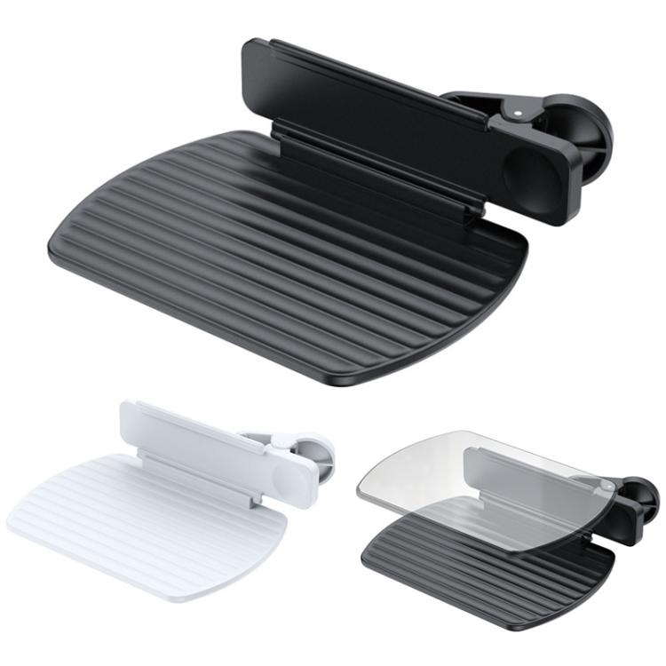 Mobile Phone Reflection Photo Clip Holder Adjustable Angle Mirror Clip Phone Reflector Selfie Artifact, Black, White, With Remote Control Black, With Remote Control White