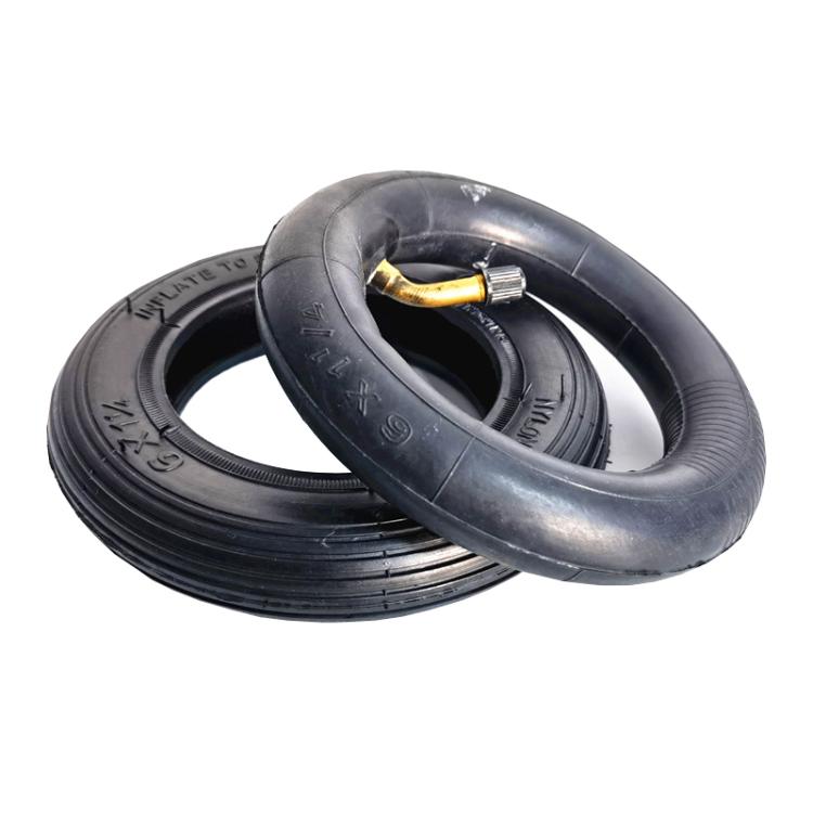 6 X 1 1 / 4 Electrical Scooter Mini Battery Bike Thickened Tire Accessories, Inner Tire, Outer Tire, Inner And Outer Tire, Flat-Proof Solid Tire